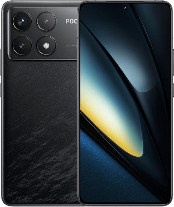 Actual product image Xiaomi Poco F6 Pro (512 GB, Black, 6.67", Dual SIM, 5G)