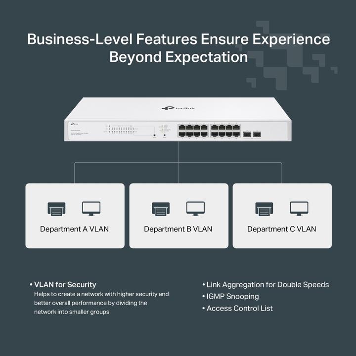 Immagine prodotto TP-Link Switch 18P Festa FS318GP (18 porte)