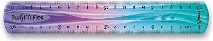 Actual product image Maped Twist'n Flex DECOR flat ruler, 200 mm, unbreakable (20 cm)