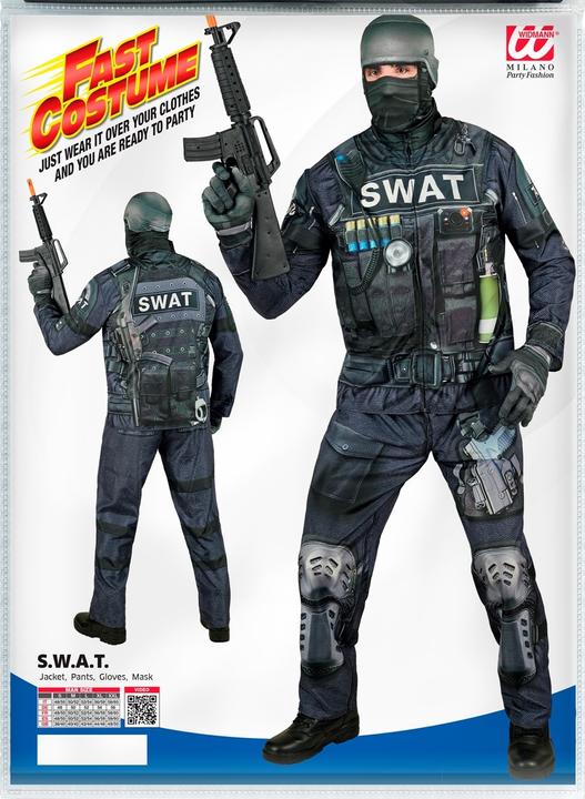 Produktbild Widmann S.W.A.T. FAST COSTUME (XXL)