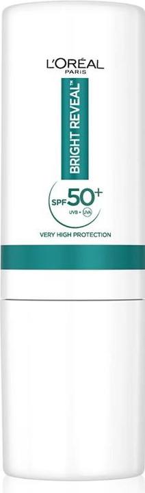 Actual product image L'Oréal Paris L'Oreal Bright Reveal Daily Uv Stick Sunscreen With Spf 50+ 9ml (Sun cream face, Suntan cream, SPF 50+)