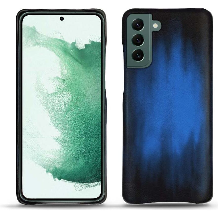 Noreve Lederschutzhülle (Samsung Galaxy S22+ 5G), Smartphone Hülle, Blau