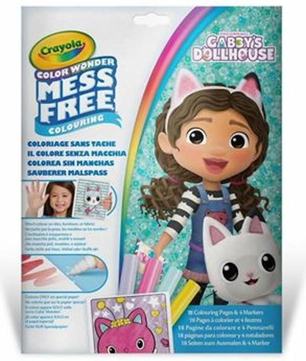 Produktbild Crayola Malset mit 4 Filzstiften