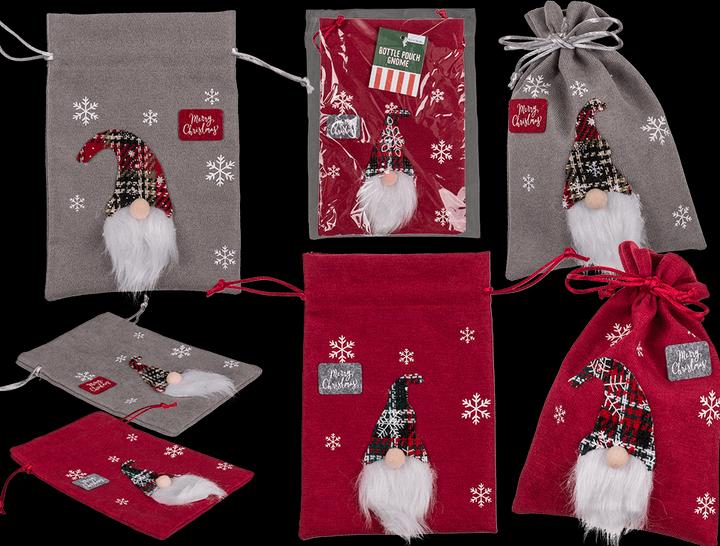 Productafbeelding Out of the blue Vilten tas kabouter 13x20 cm, set van 2