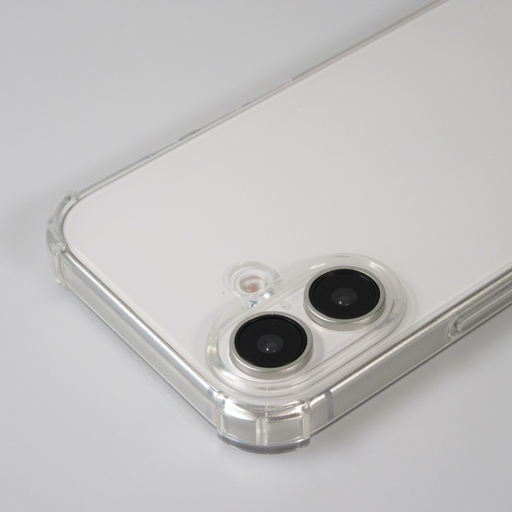 Actual product image PhoneLook Cover rubber transparent with rope (Apple iPhone 16)
