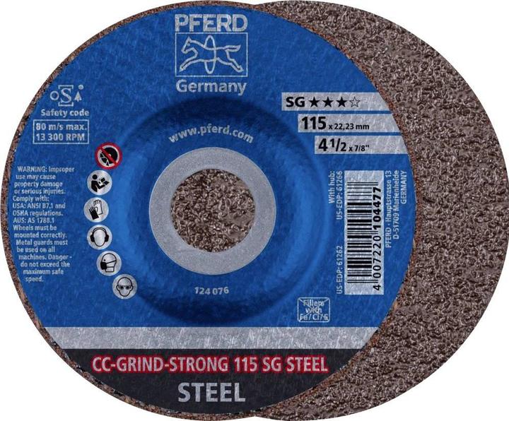 Produktbild Pferd Schleif-/Schruppscheibe CC-GRIND-STRONG SG STEEL