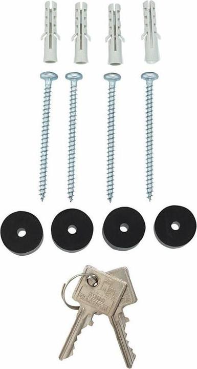 Productafbeelding Burg Wächter Venezia 1899 brievenbusinzetstuk DIN C4 wit grote bruikbare ruimte