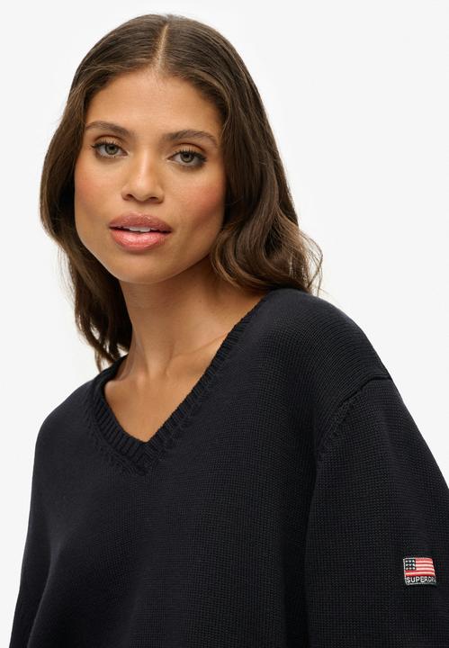 Image du produit Superdry Pull oversized col V femme (XS)