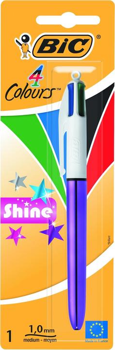 Actual product image Bic 4 Colours Shine (1x)