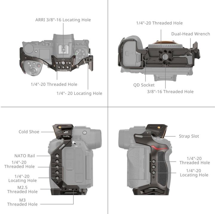 Produktbild SmallRig "Night Eagle" Cage for Nikon Z 6III 4521 (Cage)