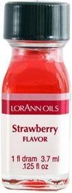 Actual product image Lorann Concentrated Flavour - Strawberry (3.7ml)