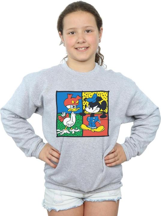 Produktbild Disney Mickey Mouse Donald Clothes Swap Sweatshirt Mädchen (152, 158)
