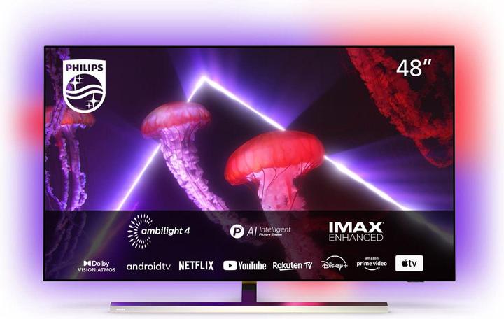 Produktbild Philips 48OLED807 (48", OLED807, OLED, UHD, 2022)