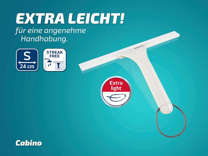 Actual product image Leifheit Cabino shower cubicle squeegee