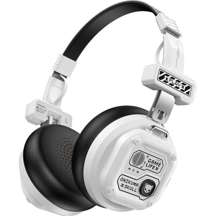 Onikuma GT803 gaming headphones (white) (Cablato), Cuffie da gaming, Bianco