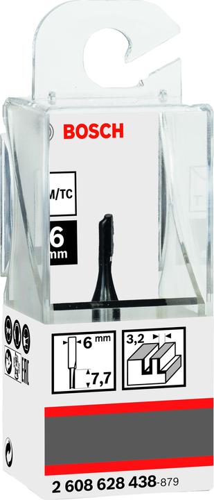 Actual product image Bosch Professional Zubehör Groove cutter 6 mm. D1 3.2 mm. L 7.7 mm. G 51 mm