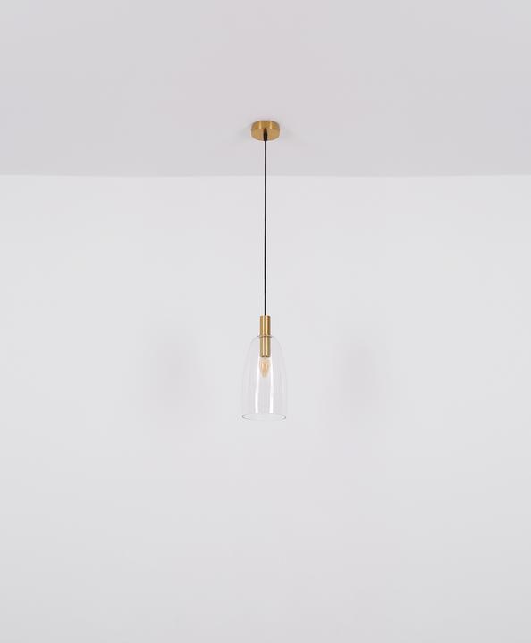 Produktbild Globo Hängeleuchte Metall Messingfarben, 1xe14 (E14)