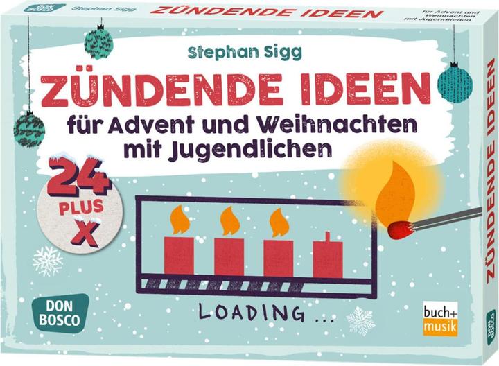 Immagine prodotto 24 plus X zündende Ideen für Advent und Weihnachten mit Jugendlichen (Tedesco, Stephan Sigg, 2019)