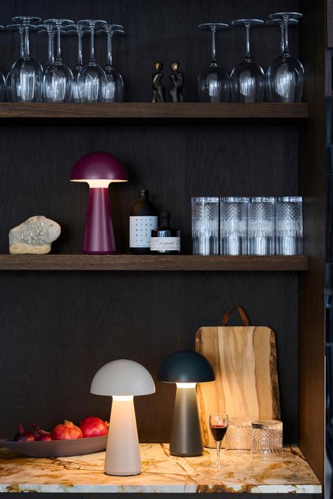 Actual product image Sirius Sam genopladelig 28 cm bordeaux