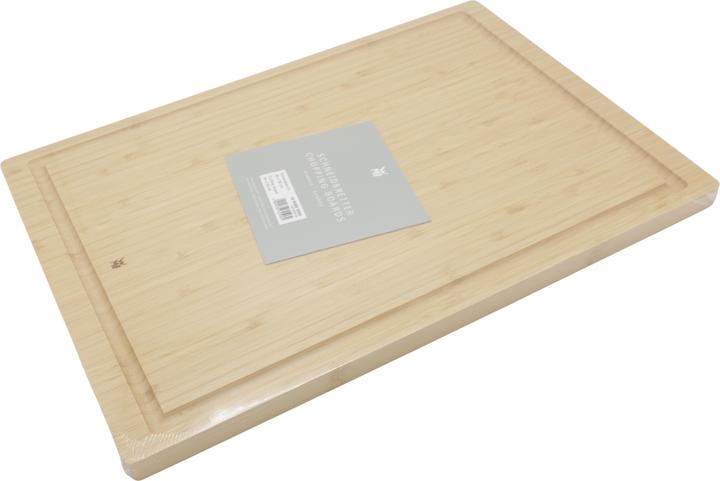 Actual product image WMF Natural bamboo chopping board large with juice groove - blade-friendly