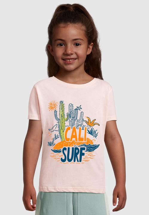 Produktbild Merchcode Girls Cali Surf - T-Shirt - 185063 (134, 140)