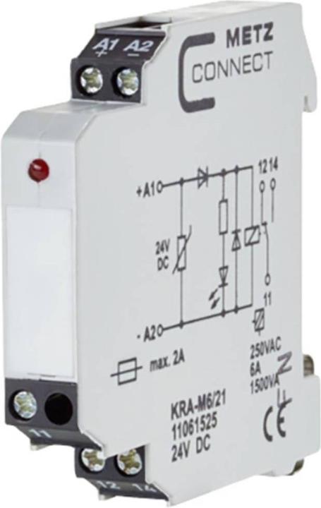 Image du produit Metz Connect KRA-M6/21. couleur du produit : blanc, plage de température en fonctionnement : -20