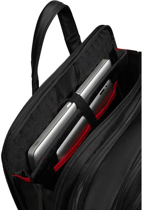 Actual product image Samsonite Pro-DLX6 shoulder bag 17.3 inch, black (17.30", Universal)