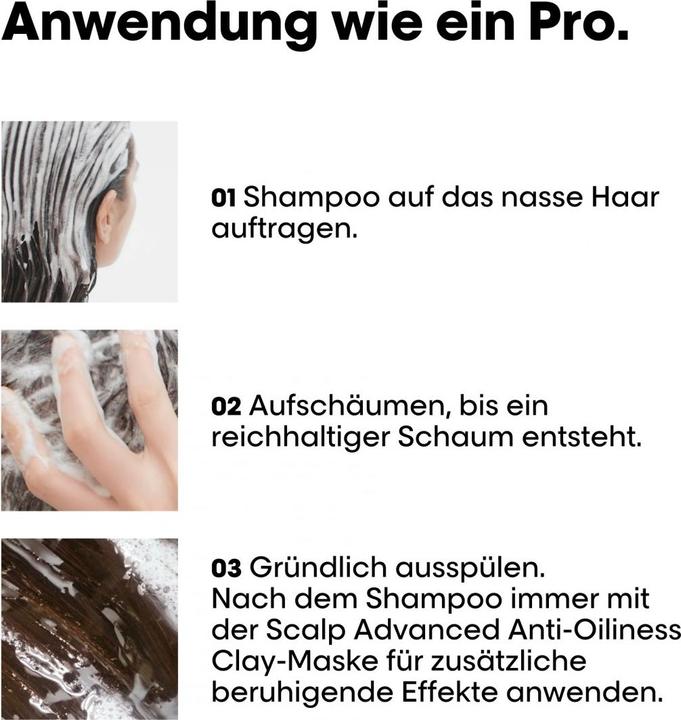 Immagine prodotto L'Oréal Professionnel Série Expert Scalp Advanced - Dermo-Purificatore Anti-Oiliness (300 ml, Shampoo liquido)