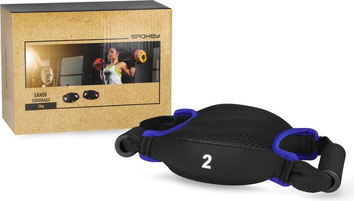 Actual product image Spokey The training bag is filled with sand SANDI 2kg
