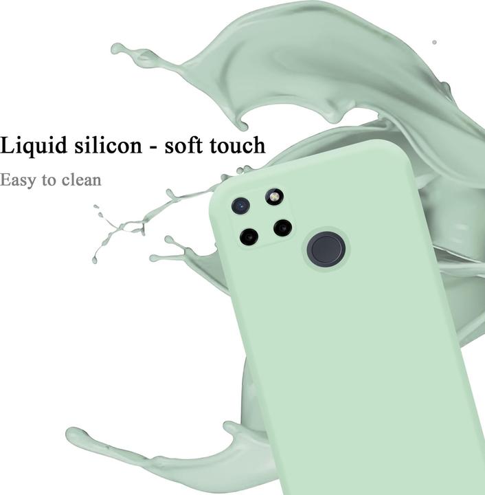 Actual product image Cadorabo TPU Liquid Silicone Case Cover for Realme C21Y / C25Y (Realme C21Y, Realme C25Y)