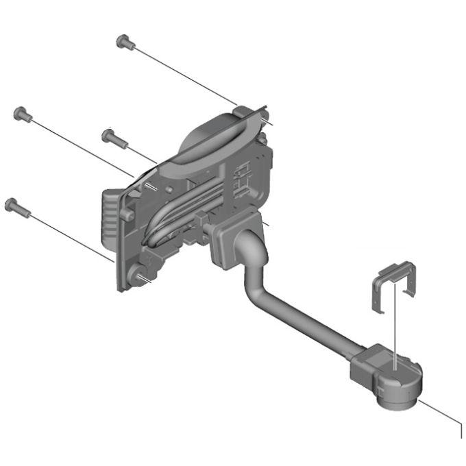 Shimano Kabelsteckereinheit BM-EN600 oberes Gehäuse 300 mm