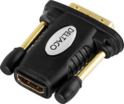 Produktbild Deltaco videoadapter - HDMI Type A hun (HDMI)