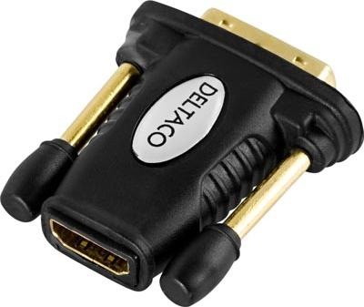 Produktbild Deltaco videoadapter - HDMI Type A hun (HDMI)