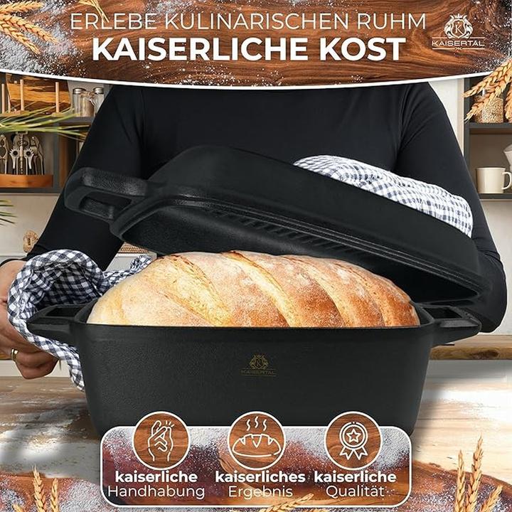 Immagine prodotto Kaisertal Brot Bräter (26 cm, Ghisa)