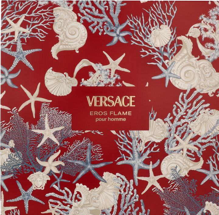 Produktbild Versace Geschenkset Eros Flame pour Homme Set /100ml /5ml (Gesichtspflege set)