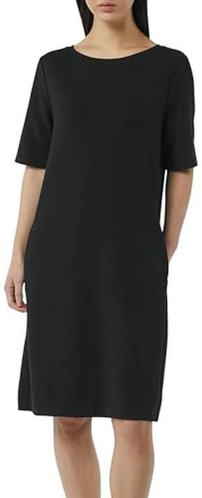 Actual product image Comma Kleid Kurzarm-Kleid aus Modalmix mit Logo-Detail (38)