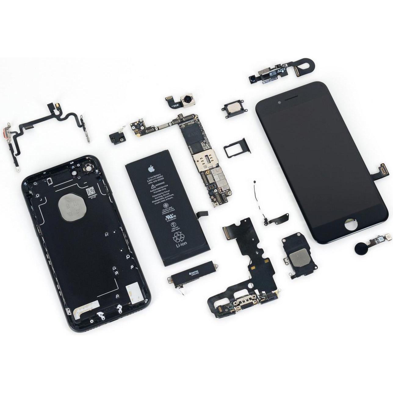 CoreParts 7G/7Plus Bottom Screw-Black, Mobilgerät Ersatzteile, Schwarz