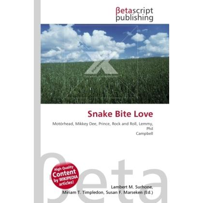 Snake Bite Love, Fachbücher