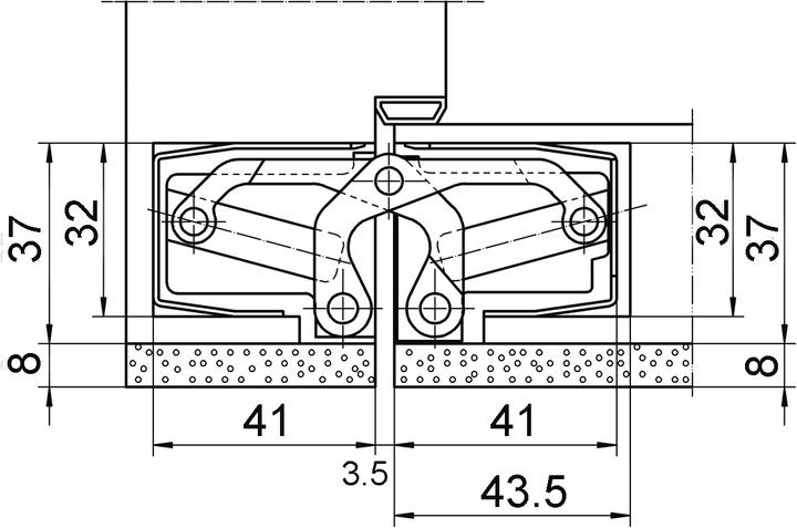 Actual product image Simonswerk Object tapes TECTUS TE 640 3D A8