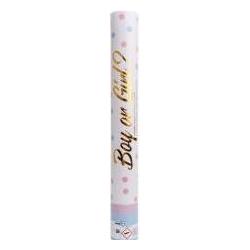 Amscan Gender Reveal Boy Konfetti Kanone Rundes Papier