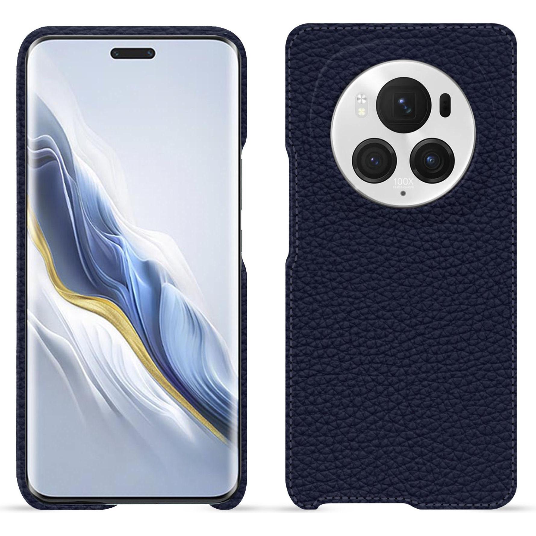 Noreve Lederschutzhülle (Honor Magic6 Pro), Smartphone Hülle, Violett