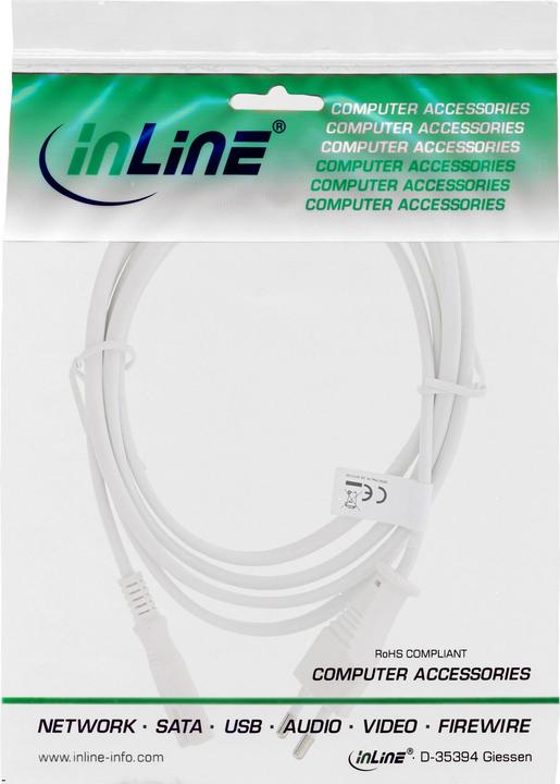 Produktbild InLine Netzkabel (0.30 m)