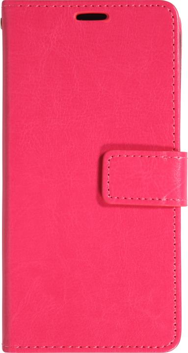 Produktbild PhoneLook Hülle Premium Flip Leder Tasche Dunkelrosa (Apple iPhone 17 Pro)