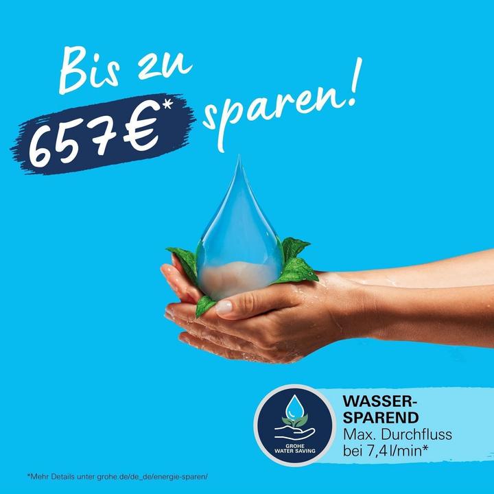 Immagine prodotto Grohe Precision Feel QuickFix Thermostat-Duscharmatur und Vitalio Start 110 Brausestangenset, Länge 600mm