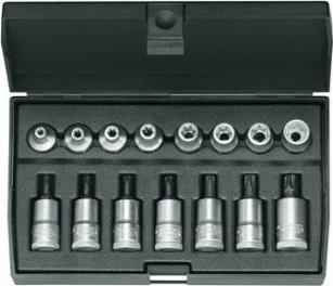 Image du produit Gedore ITX 30 TX-015 Jeu de tournevis 3/8" 15 pièces intérieur-extérieur TX