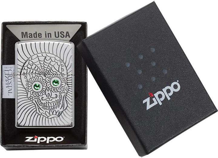 Actual product image Zippo Sugar Skull