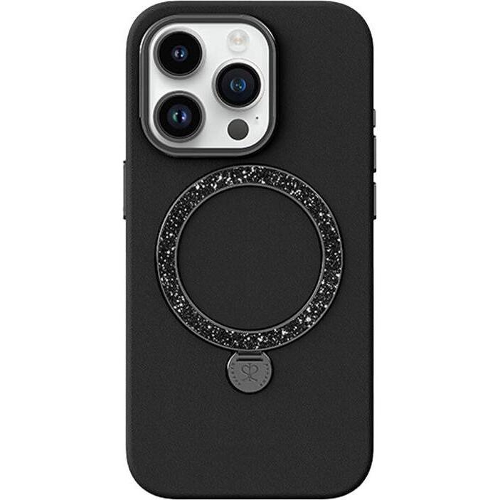 Joyroom PN-15L2 Case Dancing Circle for iPhone 15 Pro (black) (Apple iPhone 15 Pro), Smartphone Hülle, Schwarz