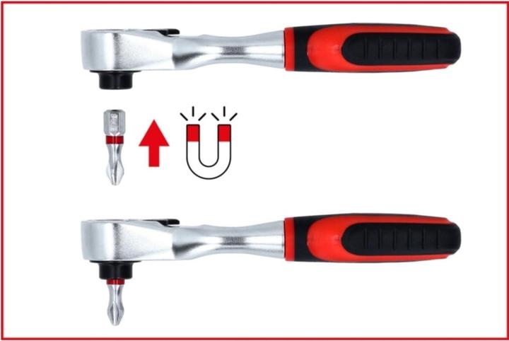Actual product image KS Tools 1/4 Monster Bit Switch Ratchet (1/4")