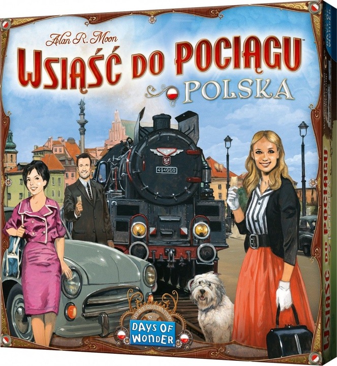 Actual product image Rebel Dodatek do gry Wsiąść do Pociągu: Kolekcja Map 6.5 - Polska (Polish)
