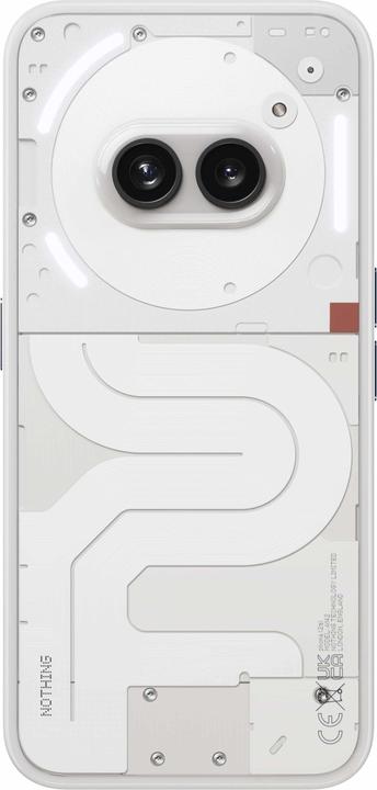 Actual product image Nothing Phone (2a) (128 GB, White, 6.70", Dual SIM, 5G)